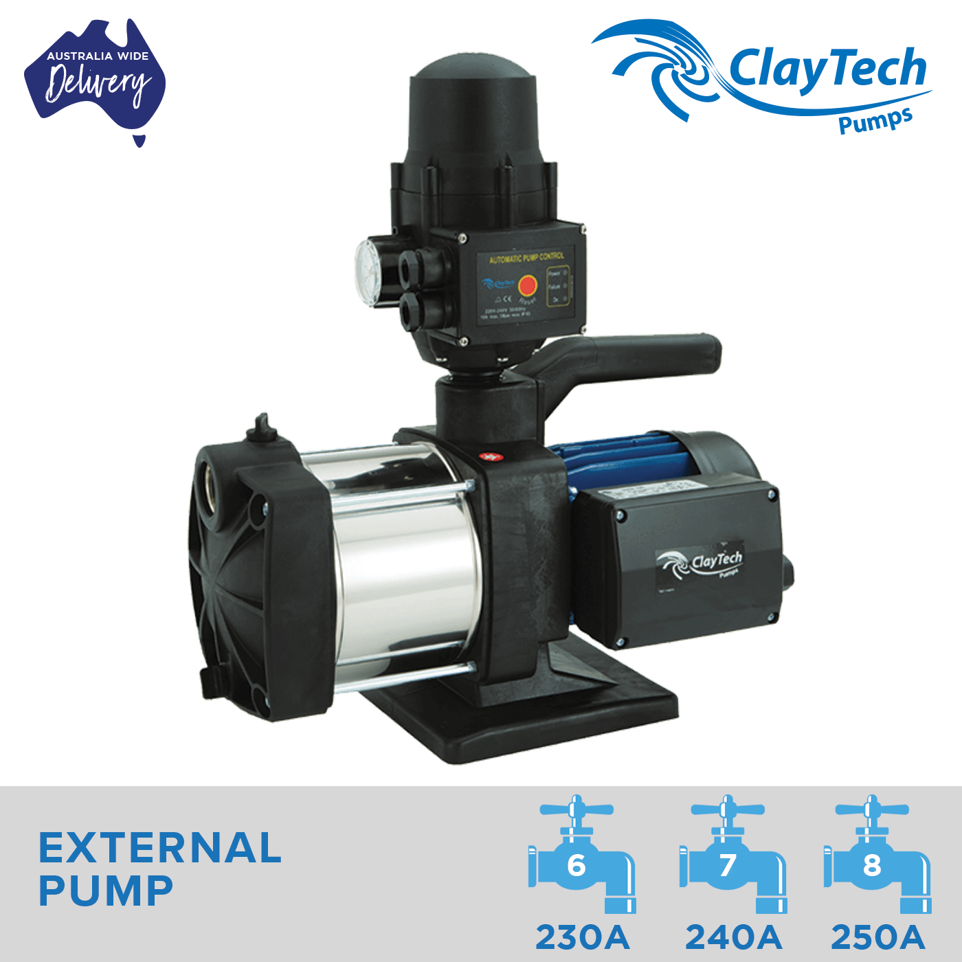 Claytech External Pump Inox Series