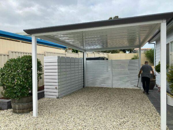 4000 Litre ThinTank carport