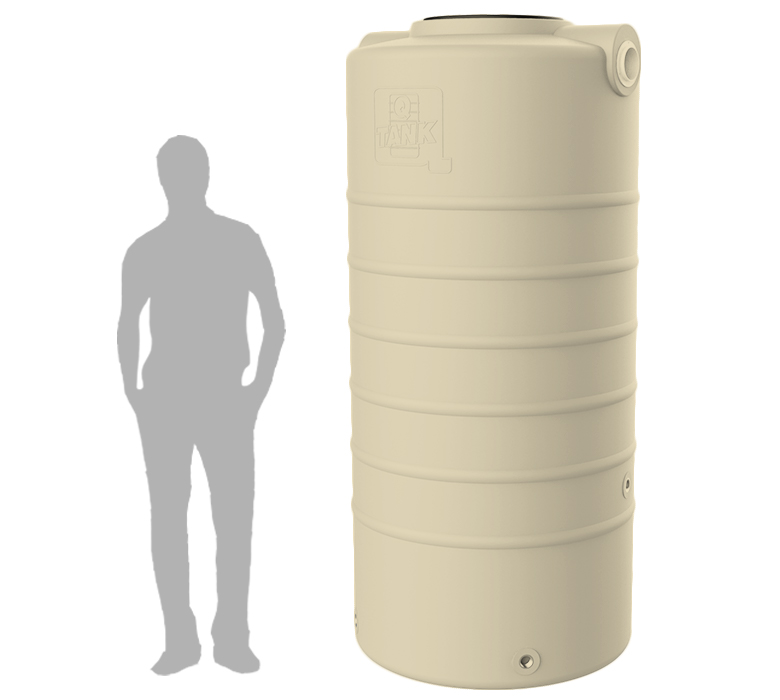 Rund 1.000 liters vandtank - QTankRund 1.000 liters vandtank - QTank  